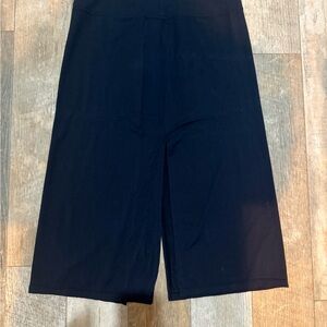 Athleta Women's Black Split Skirt